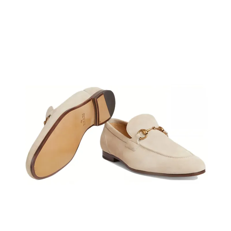 GUCCI Jordaan Loafer 'Oatmeal'-4