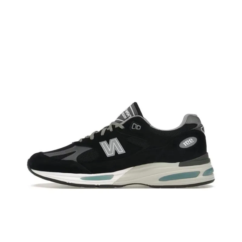 New Balance 991v2 MiUK Black Grey-0