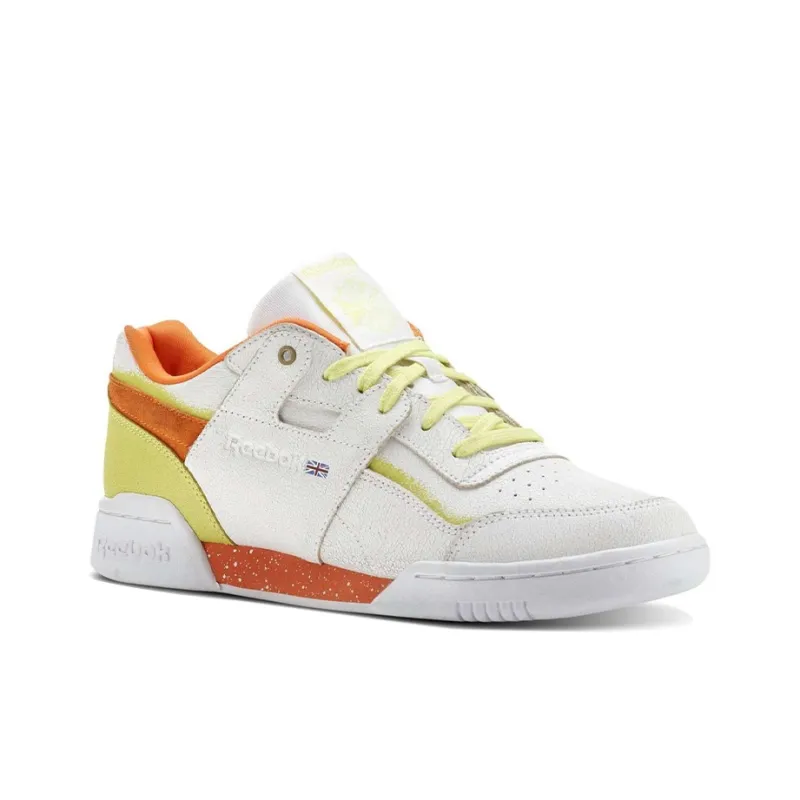 Reebok Montana Cans X Workout Plus 'White Pure Orange Poison'-2