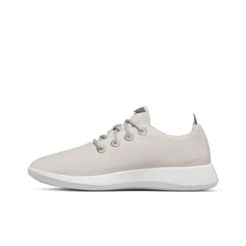 Allbirds Wool Runner Cushioning Breathable Low-Top Sports Casual Shoes Men's Dogwood White