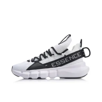 LINING Essence II Lace Up Men's Lifestyle Shoes   White/Black