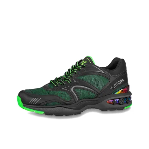 LOUIS VUITTON LV Trail Low-Top Casual Shoes Men's Black Green