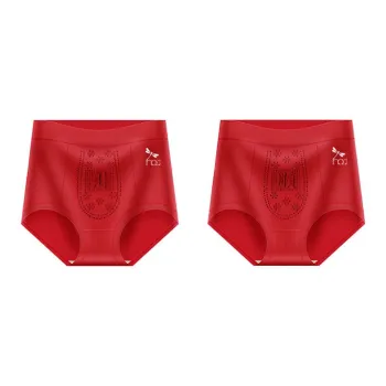 RED DRAGONFLY Cotton Panties Women's 2 Pack Gift Box Set