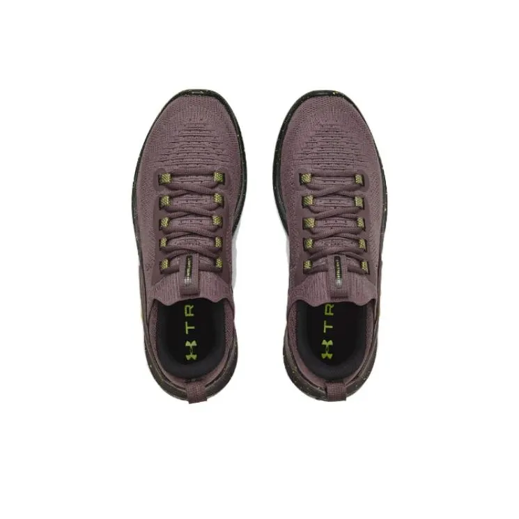 Under Armour Flow Dynamic 'Ash Taupe Lime Yellow'-2
