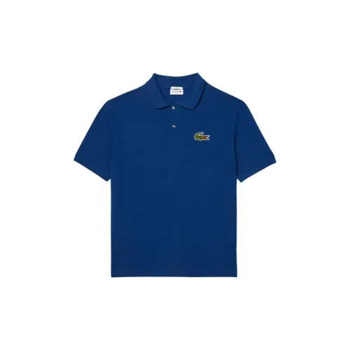 LACOSTE Polo Shirts Unisex Blue