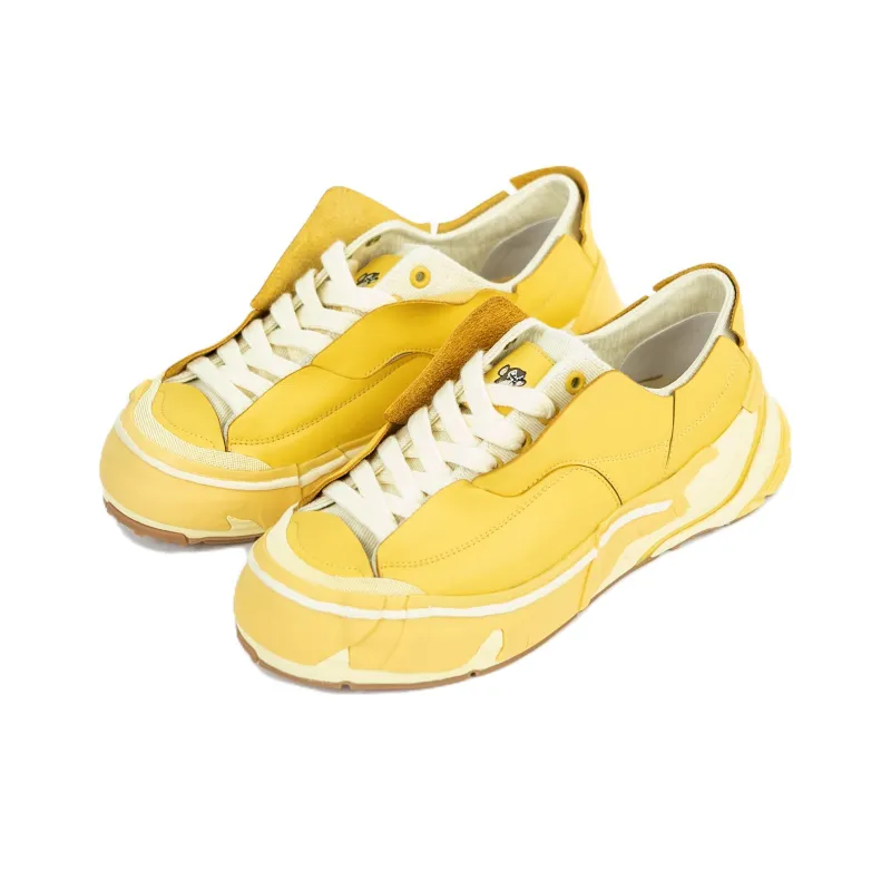 LiNing Wuji Cushioning Anti Slip And Wear Resistant Low Top Sports Casual Shoes Men's Yellow-2