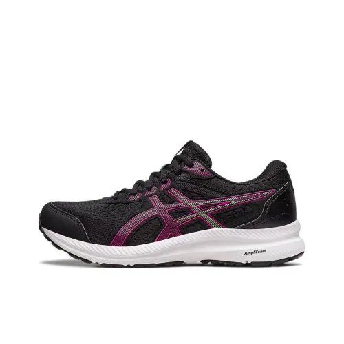 Asics Women's Gel Contend 8 Wide 'Black Pink Rave'