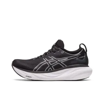 Asics Gel Nimbus 25 Wide 'Black Pure Silver' Women's