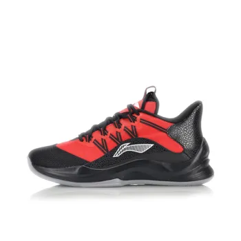 LiNing Star Speed Cushioning Rebound Low Top Basketball Shoes Men's Vermilion