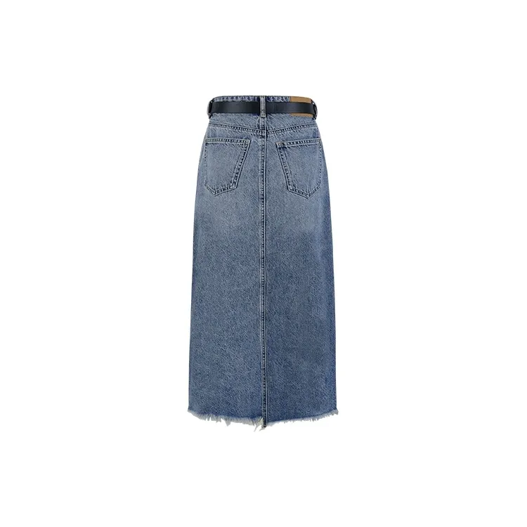 URBAN REVIVO Denim Short Skirts Women's-1