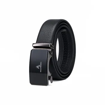 POLOMEISDO Top Grain Cow Leather Practical Belt Box Men's 3.5cm Greeting Card Contact Customer Service For Writing