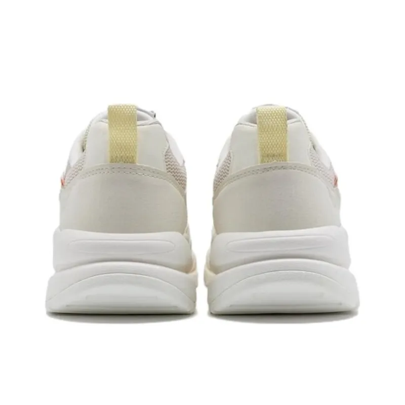 XTEP Light year 3.0 Anti Slip Wear Resistant Low Top Sports Casual Shoes Women's Milk Tea White-4