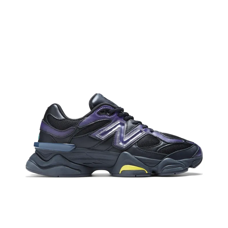 New Balance 9060 Mowalola Burglarwear Black Purple Yellow-1