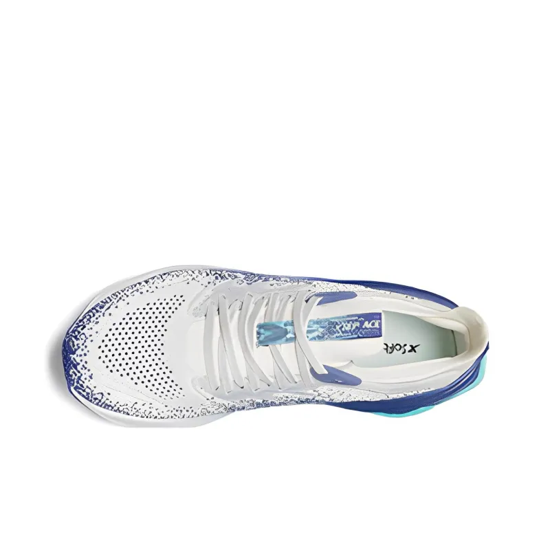 XTEP Shadow Engine Pro Dynamic Foam Cushioning Anti-Slip And Wear-Resistant Low-Top Running Shoes White Blue Purple-2