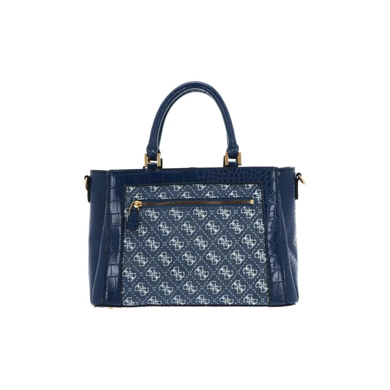 GUESS Cotton Shoulder Bag Crossbody Bag Handbag Regular Women's Blue-4