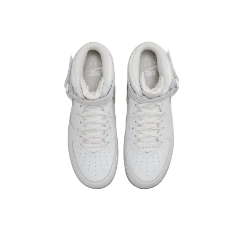 Nike Air Force 1 Mid '07 Color Of The Month Summit White-3