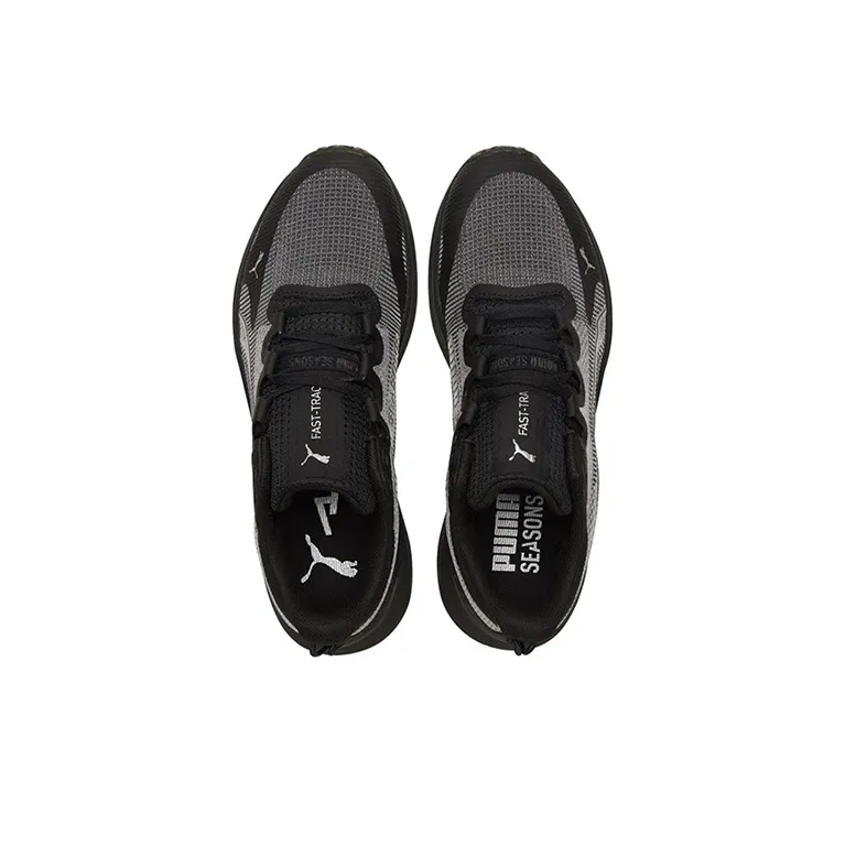 PUMA Fast Trac Nitro 'Black Metallic Silver' Women's-3