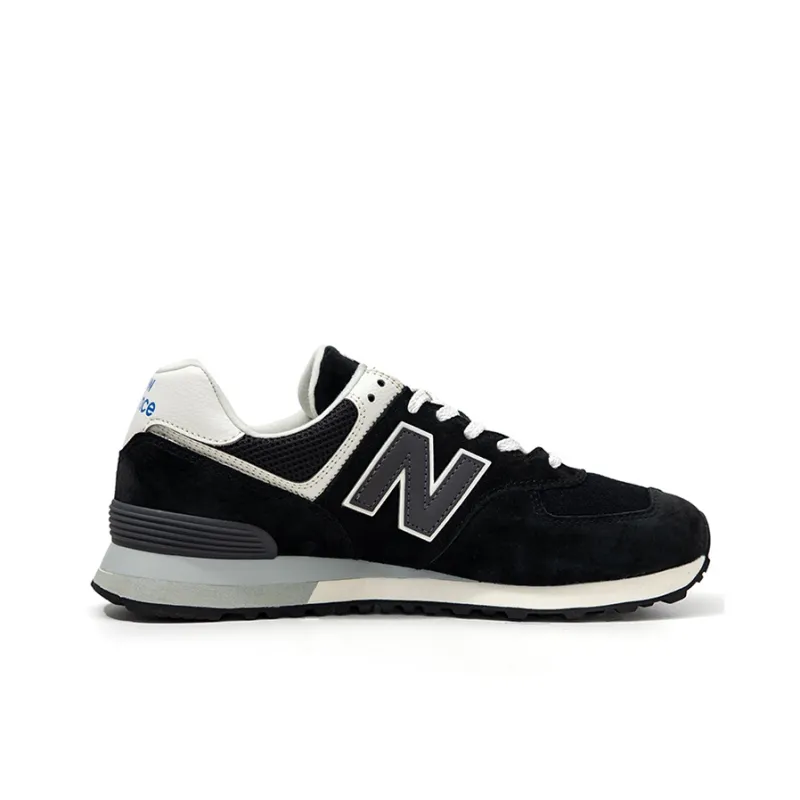 New Balance 574 Black White Grey-1
