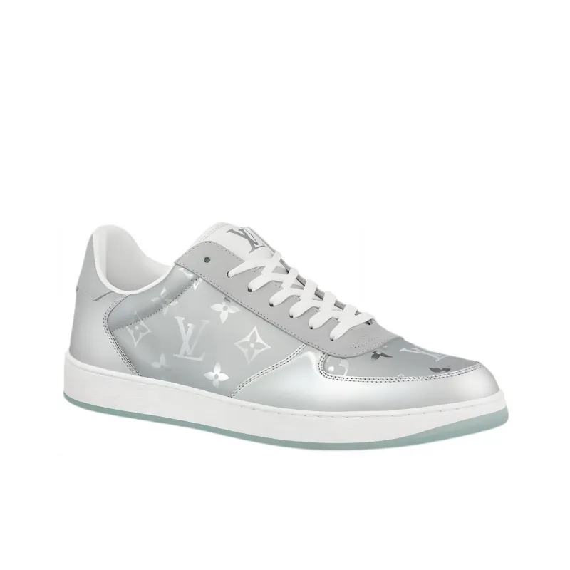 LOUIS VUITTON Rivoli Sneakers 'Silver Monogram'-2