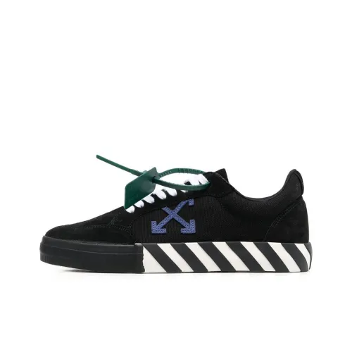 OFF-WHITE Vulc Low Canvas White Black Dark Blue SS22