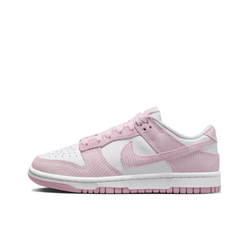 Nike Dunk Low Pink Corduroy Women's-0