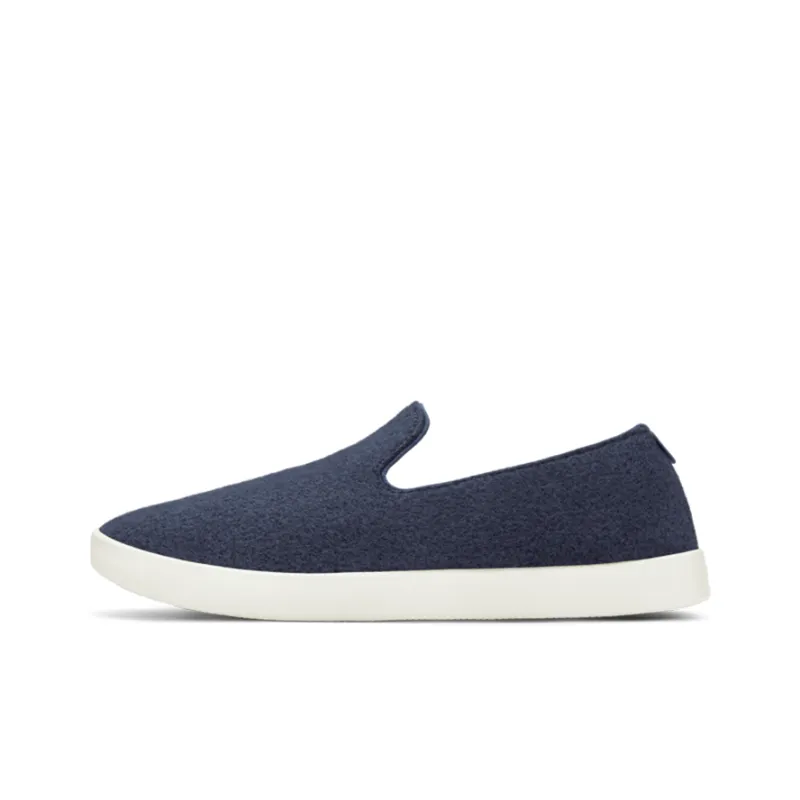 Allbirds Wool Lounger Slip-Resistant Low-Top Skateboard Shoes Women's Dark Indigo-0