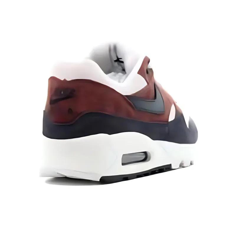 Nike Air Max 90/1 Red Sepia Oil Grey Women's-2