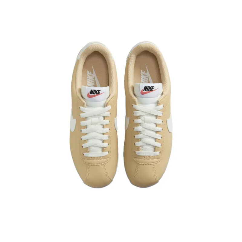 Nike Cortez Leather Sesame Women's-3