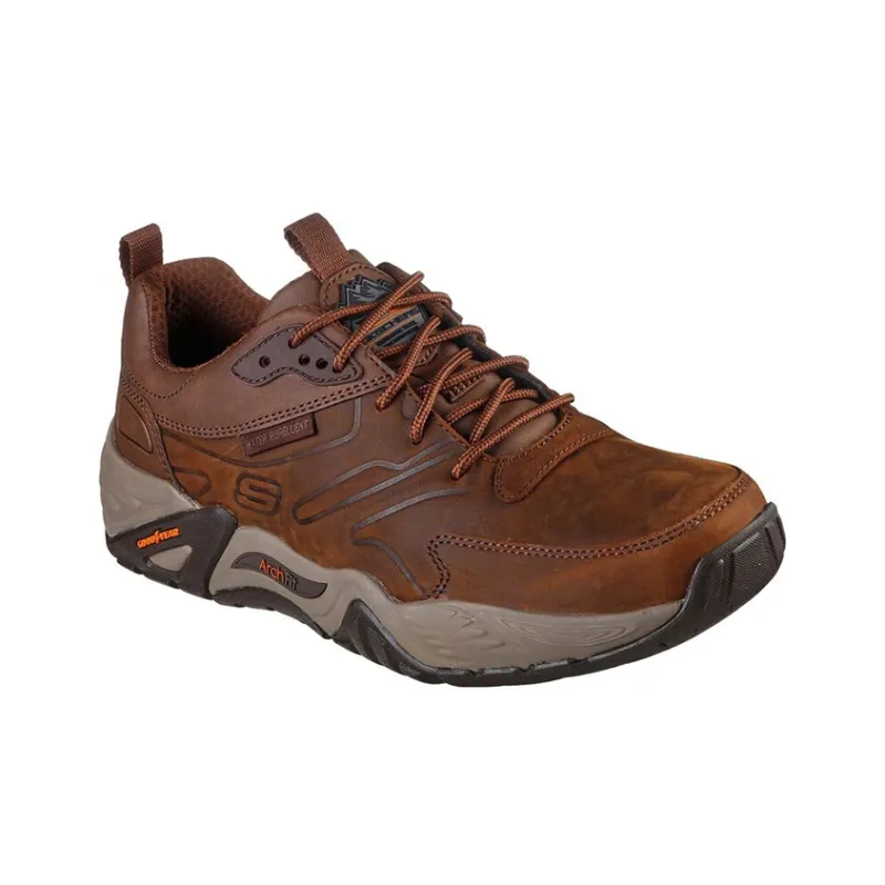 Skechers ARCH FIT RECON Running Shoes Men Low-Top Brown-2