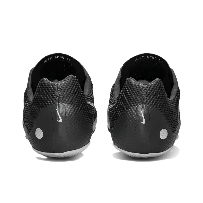 Nike Air Zoom Rival Sprint Spikes 'Black Metallic Silver'-5