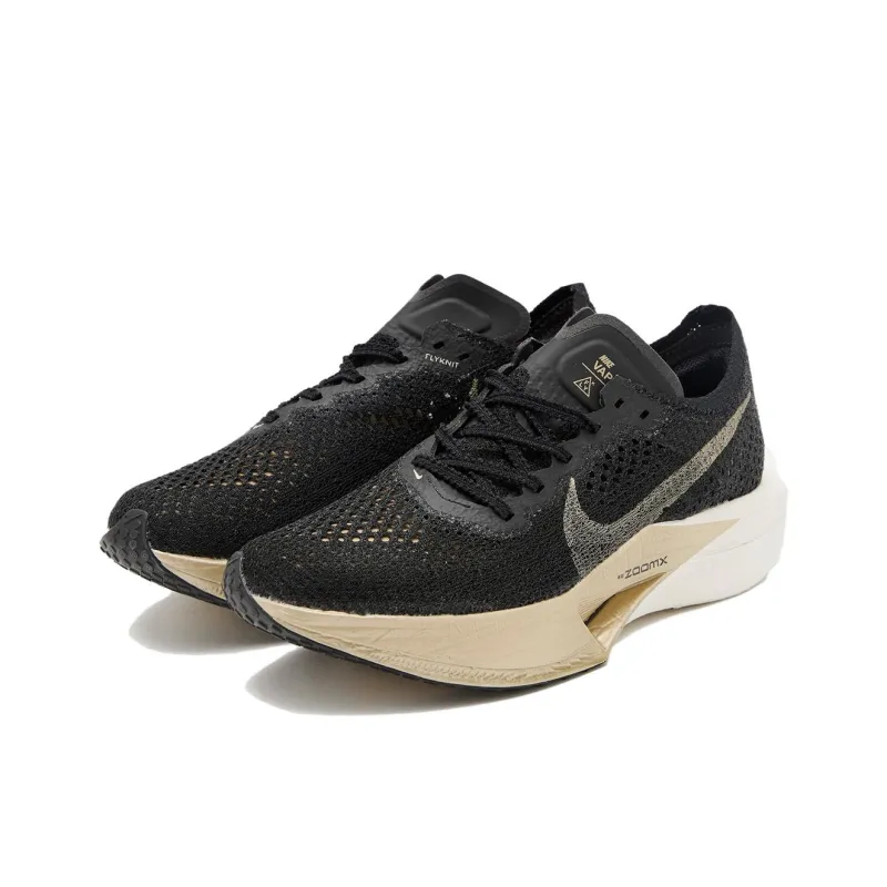 Nike ZoomX VaporFly Next% 3 'Black Metallic Gold Grain'-1