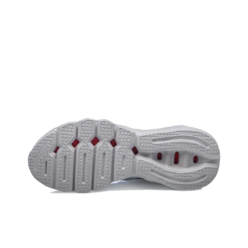 LiNing LN Fle Breathable Low Top Casual Shoes Men's Coin Gray-4