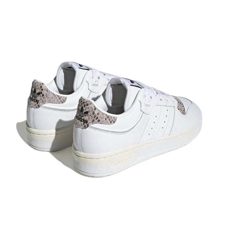 Rivalry Women's Adidas Originals Low 86 'White Snakeskin' Women's-3