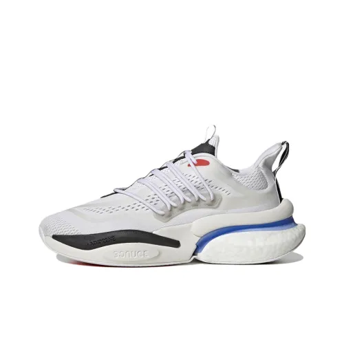 Adidas AlphaBoost V1 White Black Blue Fusion