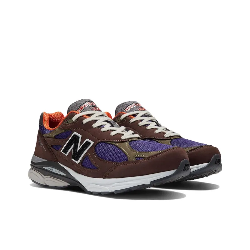 New Balance Teddy Santis X 990v3 Made In Usa 'Brown Purple'-2