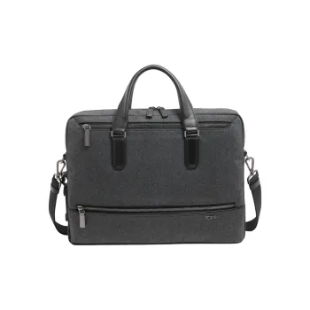 TUMI Nylon Shoulder Bag Crossbody Bag Handbag Men's Deep Carbon