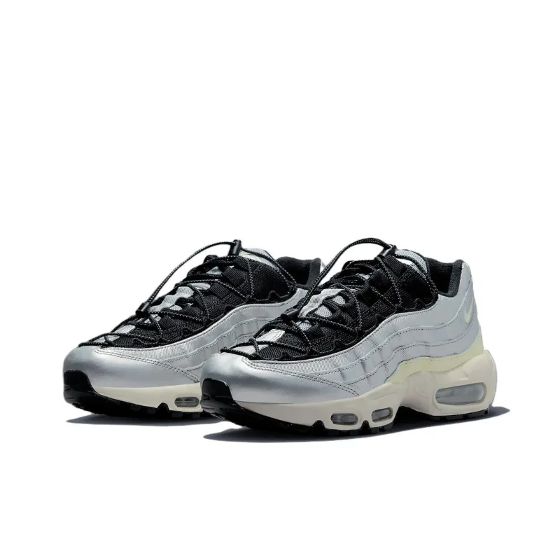 Nike Air Max 95 'Speed Lacing Metallic Silver' Women's-2