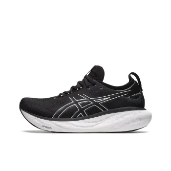 Asics Gel Nimbus 25 Wide 'Black Pure Silver'