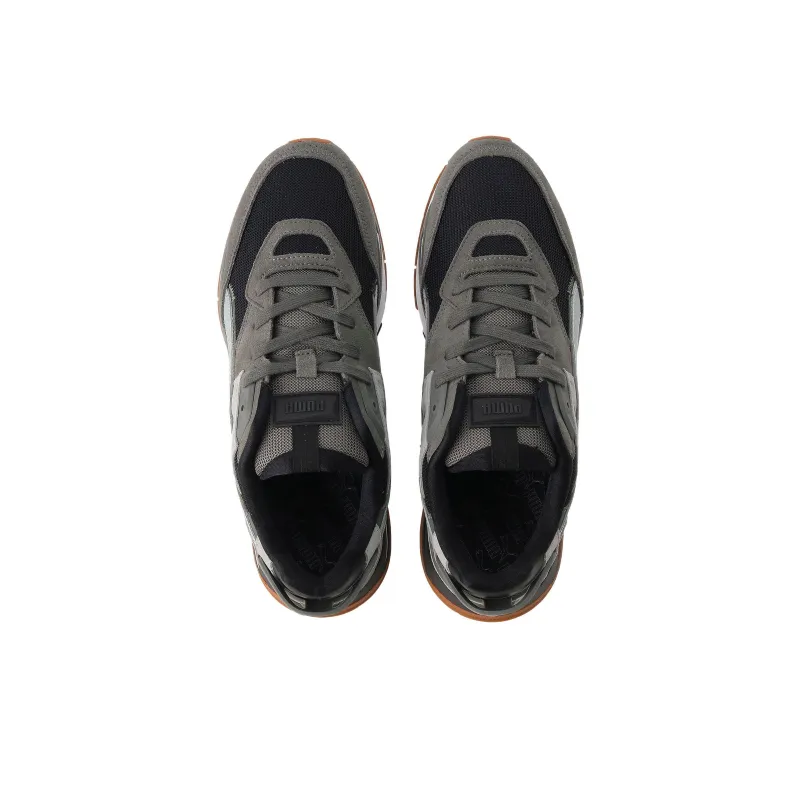PUMA Mirage Sport Earth Tones Anti-Slip Wear-Resistant Low-Top Sports Casual Shoes Unisex Black Gray-2