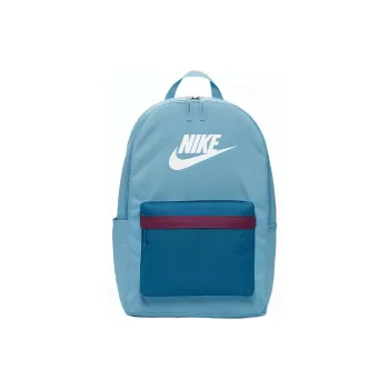 Nike Heritage Polyester Backpack Regular Unisex Blue
