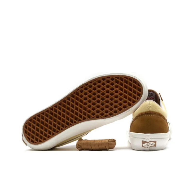 Vans Skate Old Skool 'Brown Yellow'-3