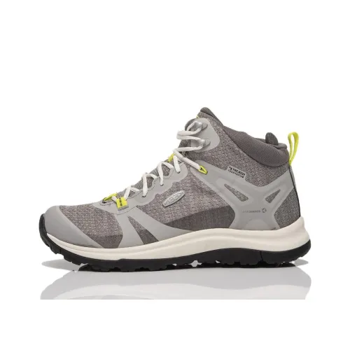 Keen Terradora Outdoor Shoes Women's Mid-Top Gray