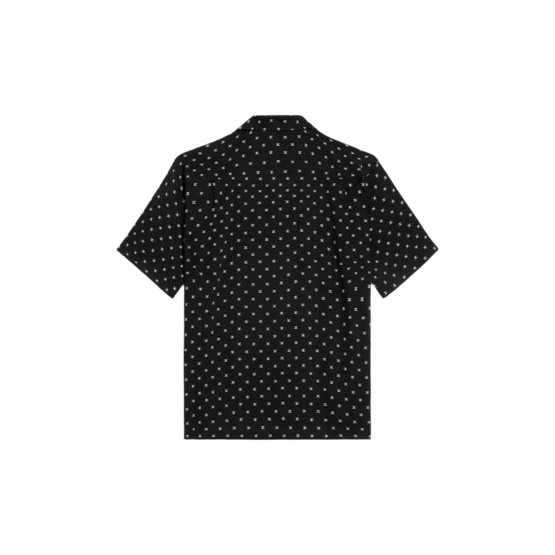 CELINE Hawaiian Shirt In Printed Viscose-1