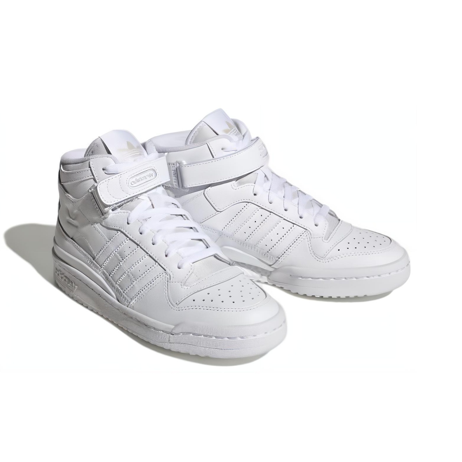 Adidas Forum Mid Triple White Women's US W 10 - POIZON