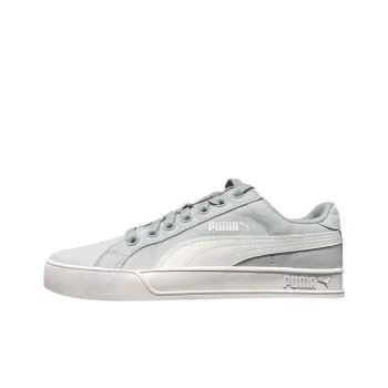 PUMA Smash Vulc Vulc Cv Anti Slip Wear Resistant Low Top Skateboard Shoes Unisex Blue White