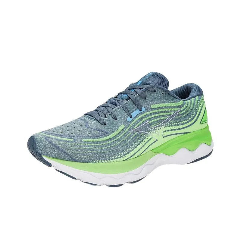 Mizuno Wave Skyrise 4 'Grey Green'-1