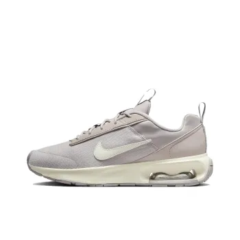 Nike Air Max INTRLK Abrasion Resistant Low Top Casual Shoes Women's White Gold Purple/Amethyst Gray