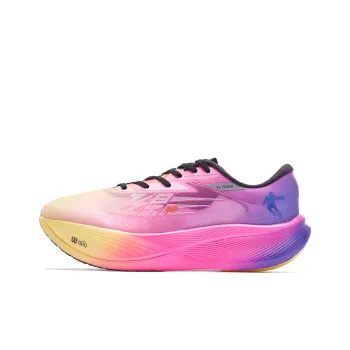 QIAODAN F\PB3.0 Anti Slip And Wear Resistant Lightweight Low Top Running Shoes Men's Purple Pink