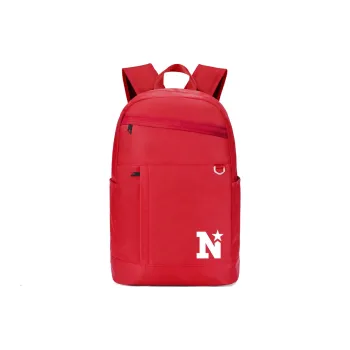 HINY Polyester Backpack Unisex Red