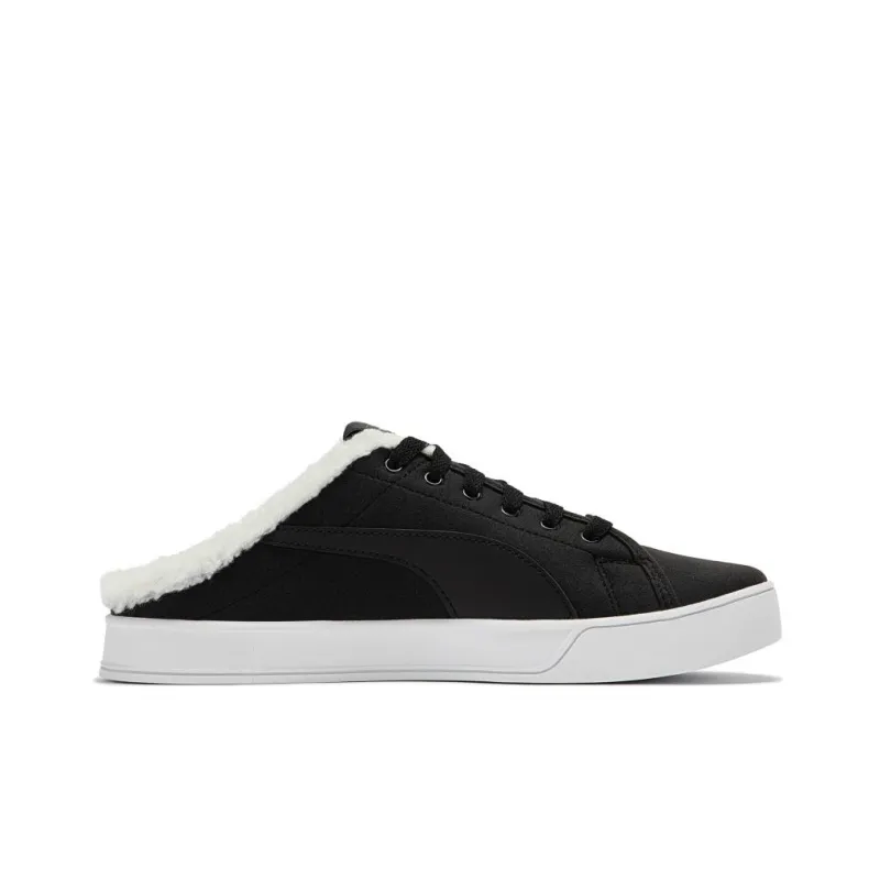 PUMA Bari Mule Sherpa 'Black'-1